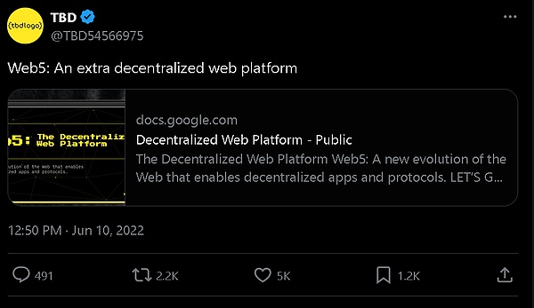 Web5DecentralizationDƬ
