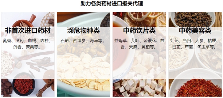 藥材進口報關流程